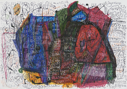 RFi_9257_Ohne Titel, 2011, Filzst., Kugelschr. a.P._29,7x42cm.j